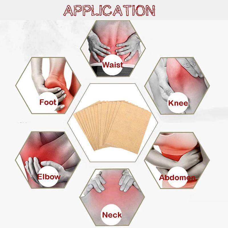 Set 50 miếng dán gừng giảm đau bụng hiệu quả chất lượng cao