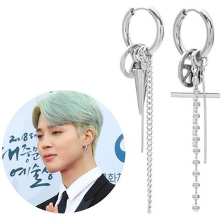Bông tai khuyên tai nam BTS JIMIN Bangtan Boy 1 đôi