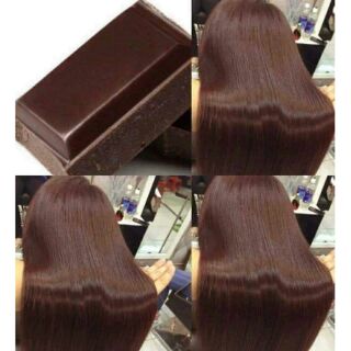 Combo nhuộm nâu Chocolate Snukya và oxi trợ nhuộm