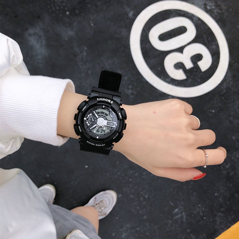 Đồng Hồ Thể Thao Unisex Sport Watch-Shhors Dây Silicon Thời Trang