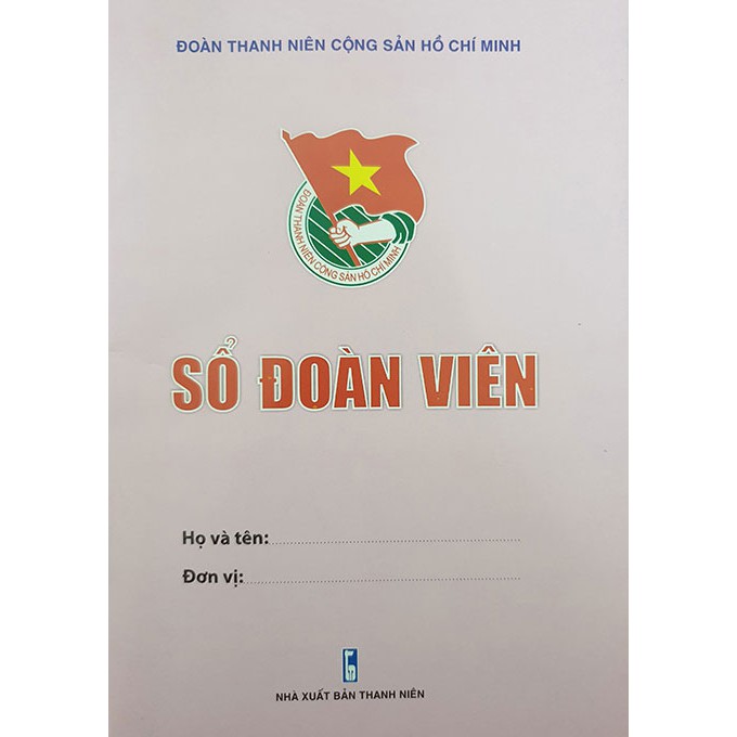 Combo 100 cuốn Sổ Đoàn viên hồng