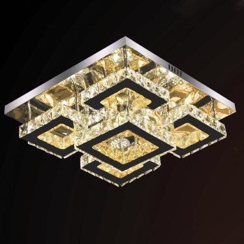 Đèn trần phòng khách pha lê T-3283 kích thước 500mm