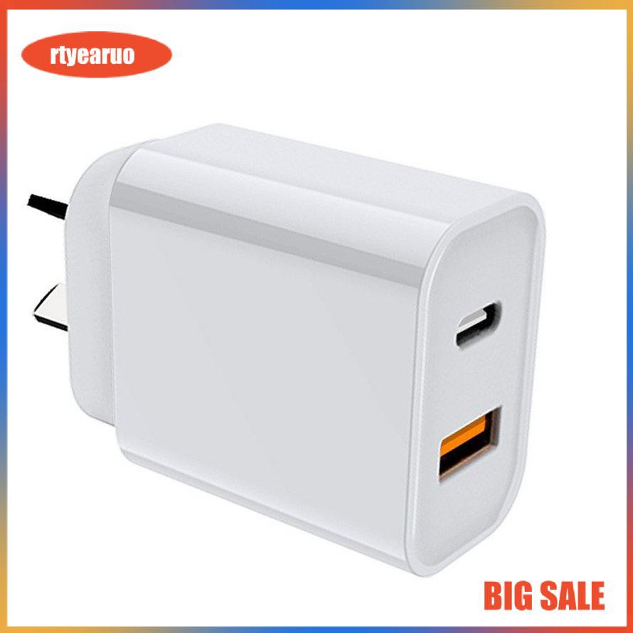 Travel Mobile Phone Charger Smart Charging Head 18W USB Fast Charger