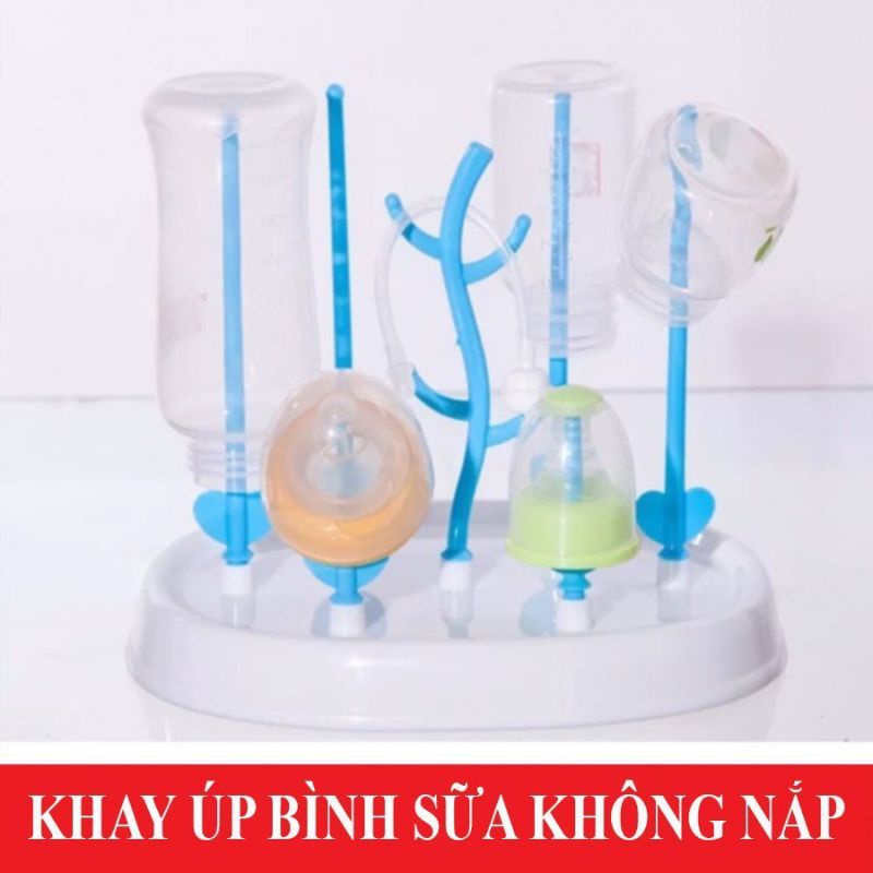 Khây úp bình sữa cho bé, loại thông dụng không nắp, chất liệu nhựa an toàn, không BPA, tháo lắp dễ dàng dễ vệ sinh
