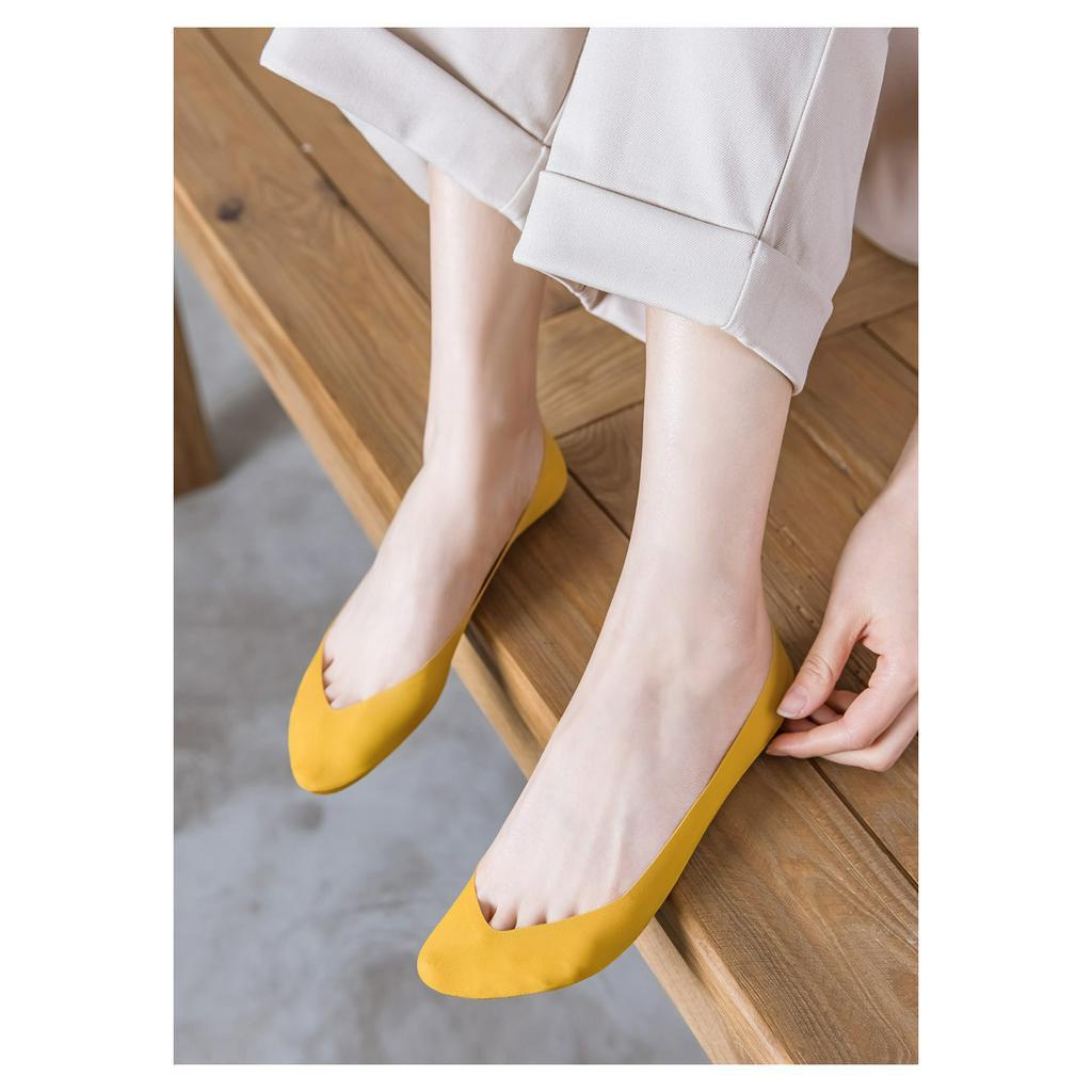 Vớ Thuyền Cotton Chống Trượt Thiết Kế Đơn Giản Thời Trang Mùa Hè Mới Cho Nữ