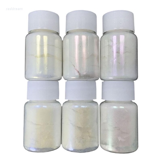 Bột ngọc trai bằng nhựa 6 màu sáng bóng dùng nhuộm trang sức