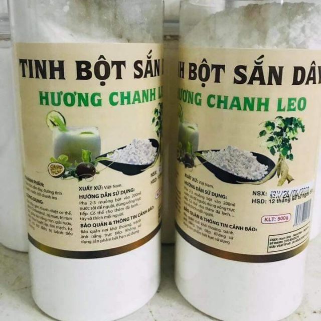 🌿Tinh bột sắn dây nước cốt chanh dây🌿