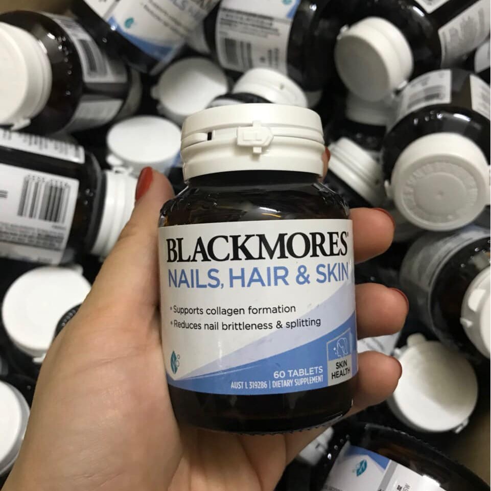 Viên uống đẹp da, móng và tóc - Blackmores Nails Hair Skin | BigBuy360 - bigbuy360.vn