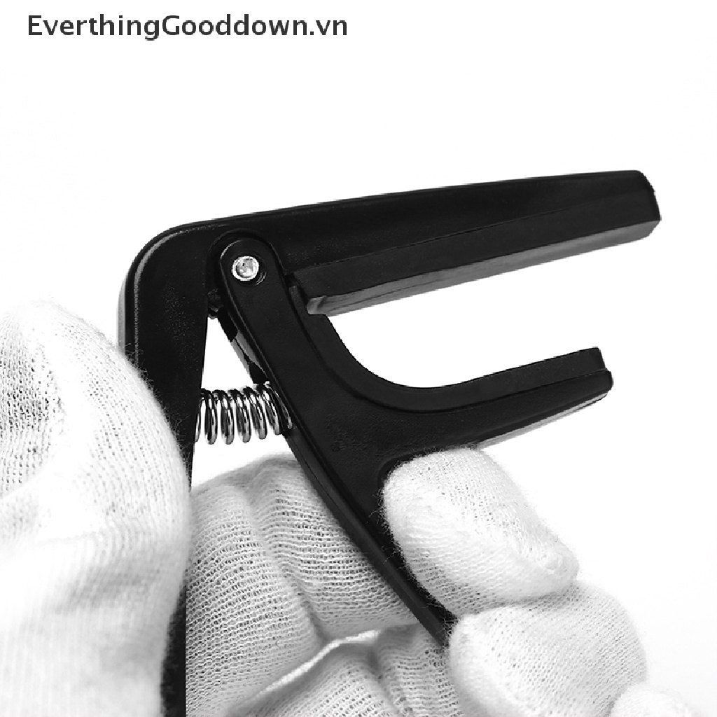 Everthinggood Phụ Kiện Capo Tay Cầm Đơn Bằng Nhựa Và Thép Thay Đổi Nhanh Chóng Chuyên Nghiệp Cho Đàn Ukulel