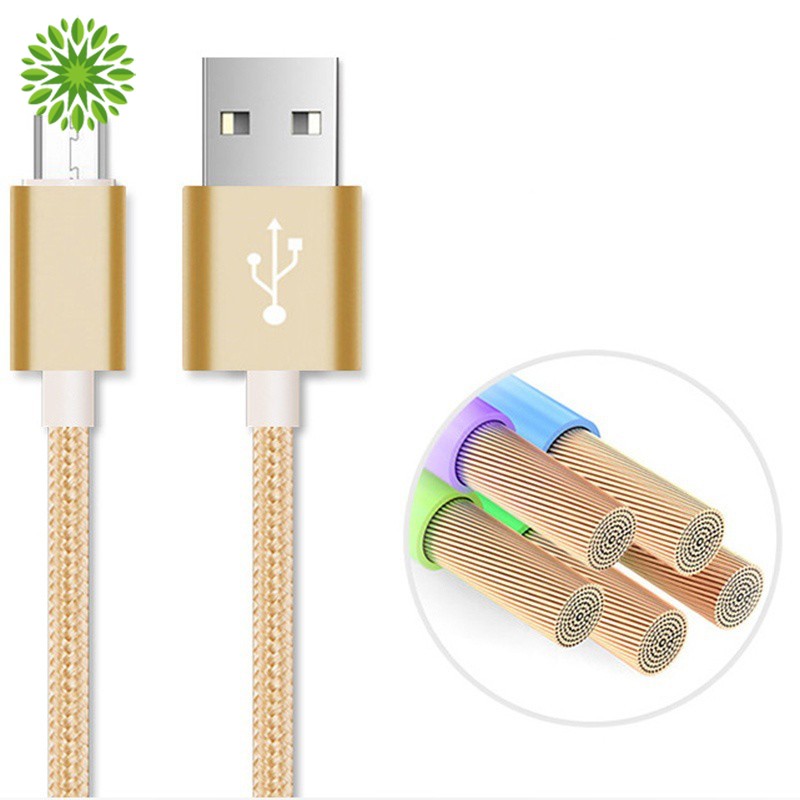 Dây Cáp Sạc Nhanh Cổng Micro Usb Cho Điện Thoại