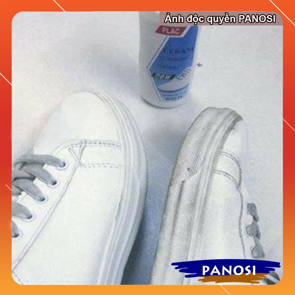 Lọ tẩy giày PLAC có bàn chải - gel tẩy trắng và lau chùi túi xách đa năng