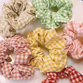 Dây buộc tóc scrunchies xì teen, hàng quảng châu