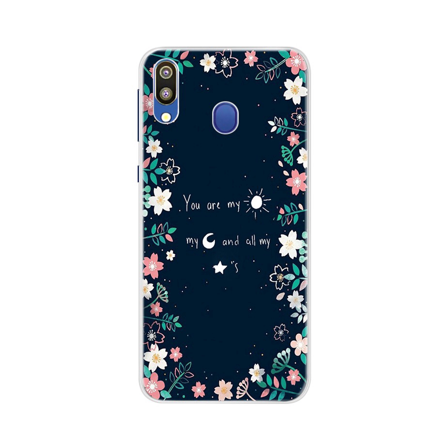 Ốp điện thoại silicon mềm thời trang cho Samsung Galaxy M20 M30 M10 M105F M205F M305F