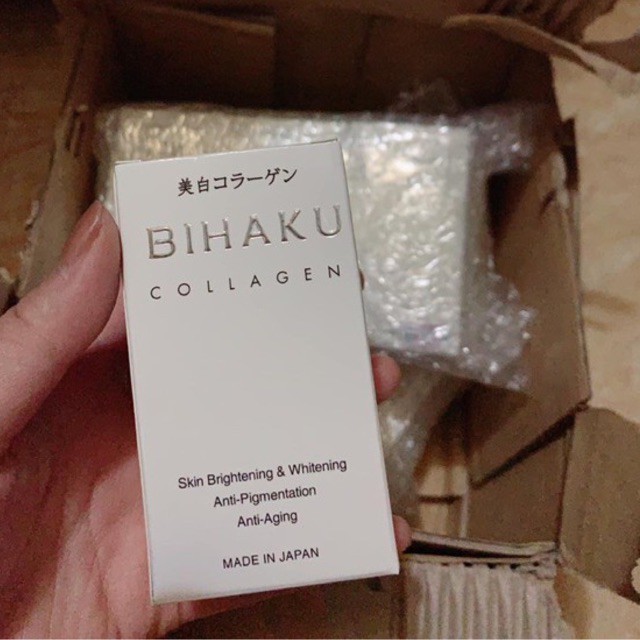 Viên Uống Trắng Da Collagen Bihaku Nhật Bản Chính Hãng 30 viên | Thế Giới Skin Care