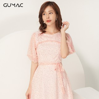 Đầm tay phồng rã bèo GUMAC DA983
