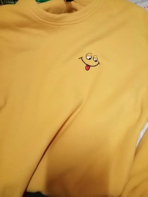 áo sweater nỉ nữ - ảnh thật phía sau | BigBuy360 - bigbuy360.vn