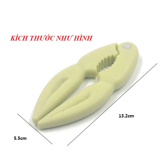Kềm, Kìm Kẹp Càng Cua Ghẹ, Tách Vỏ Hạt Cứng Chất Liệu Nhựa An Toàn