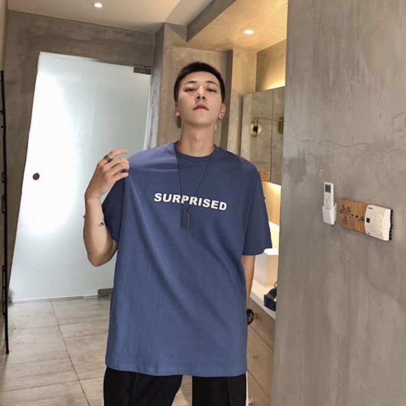 Áo thun tay lỡ dạng cặp SURPRISED🥰