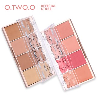 Phấn Tạo Khối O.TWO.O Độ Bóng Cao Ba Chiều 4 Màu Đa Năng 24g