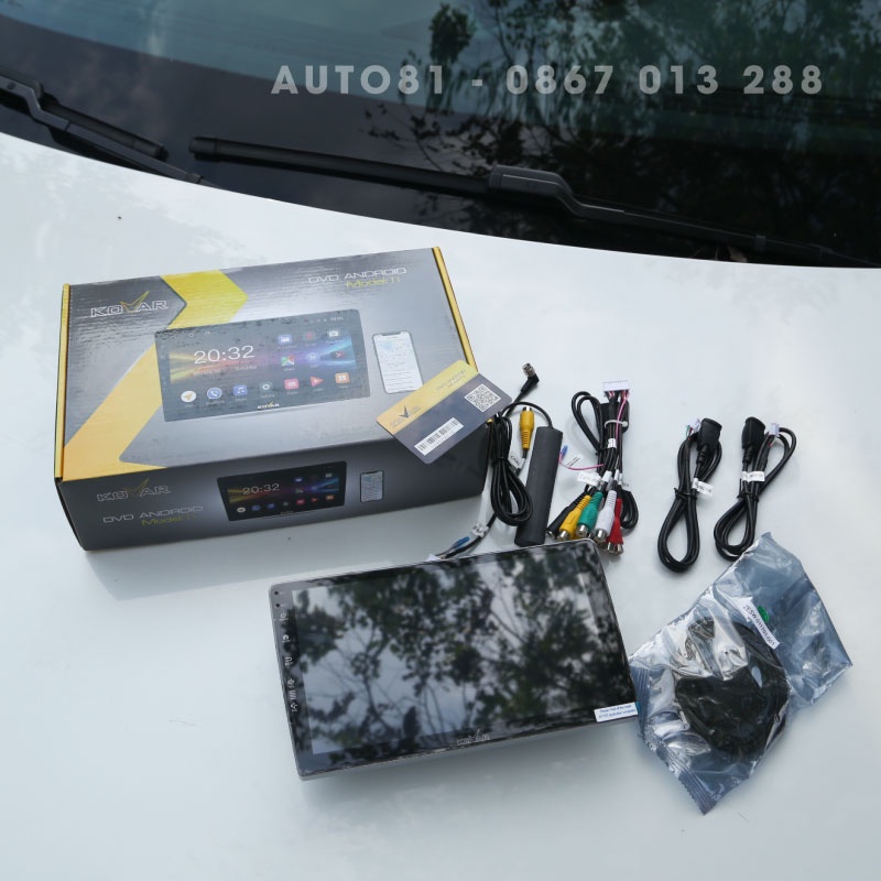 Màn hình ô tô Kovar T1, màn hình android ra lệnh giọng nói, check ph ạt nguội, giải trí đa phương tiện