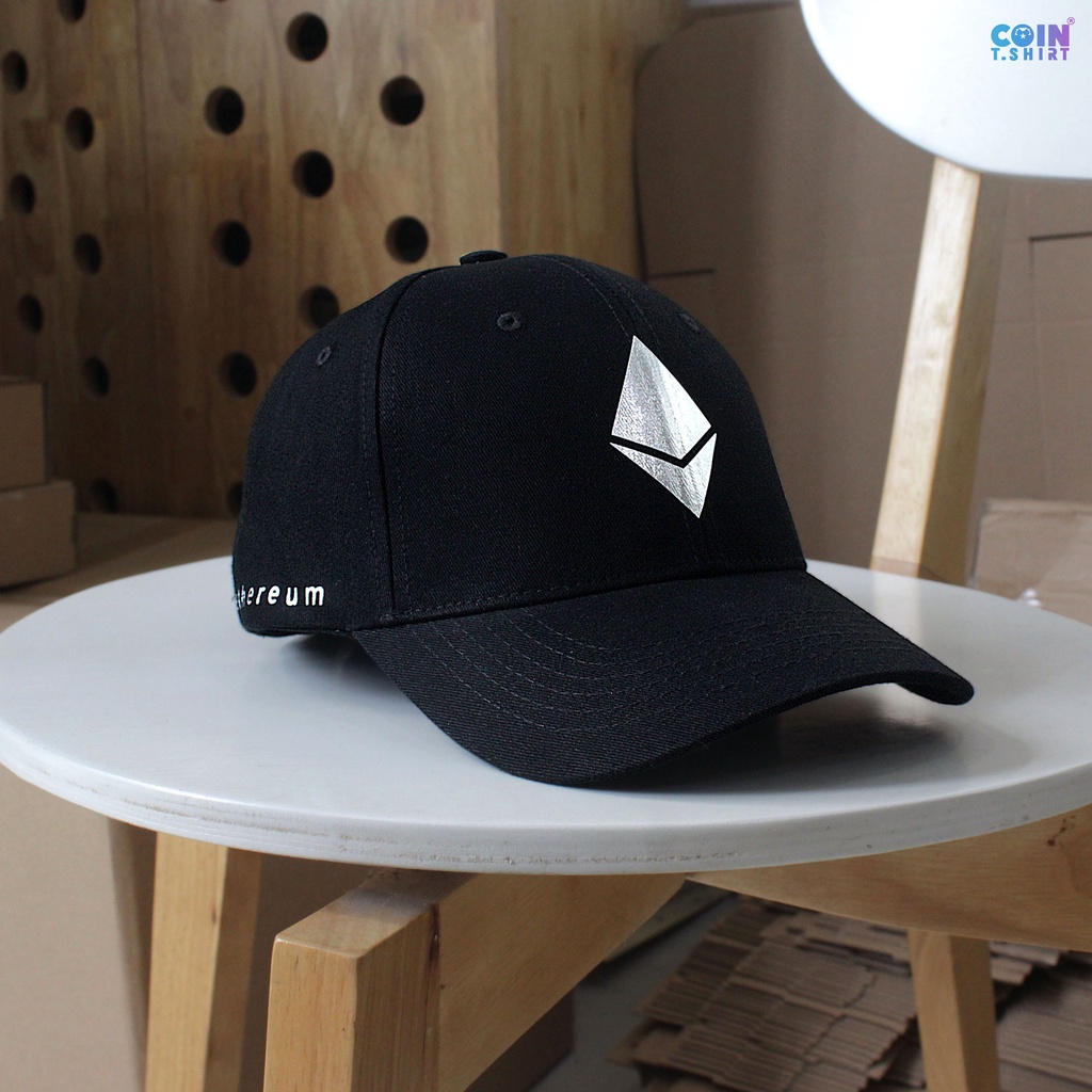 Mũ ETHEREUM cao cấp, Áo ETH, Binance, Bitcoin, Cointshirt