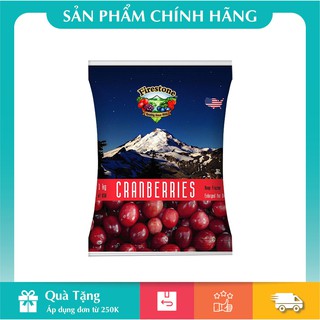 [CHỈ GIAO HCM-TẶNG THÙNG GIỮ NHIỆT] Nam Việt Quất Tươi Firestone 1Kg - Cranberries