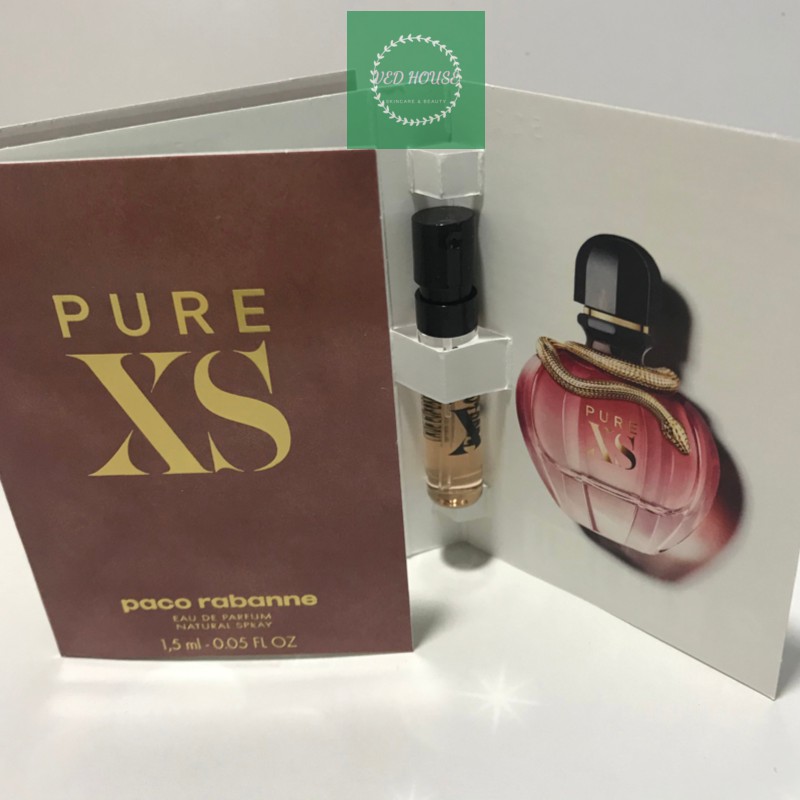 Vial Nước hoa Paco Rabanne Pure XS For Her EDP 1.5ml