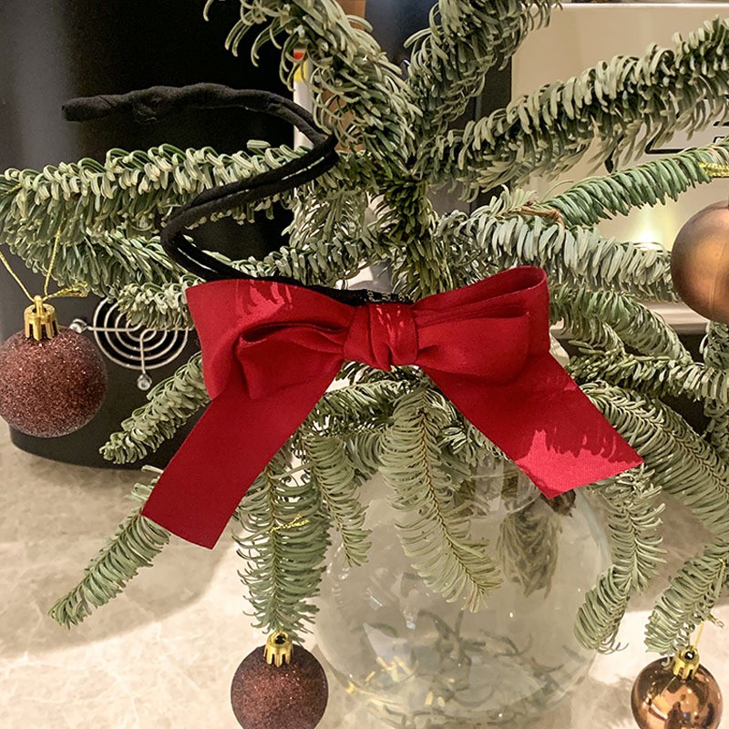 Búi tóc nơ ribbon vải xinh xắn HOT TREND