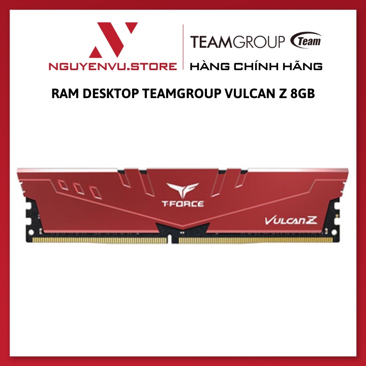 RAM Máy Tính TEAMGROUP VULCAN Z 8GB / 16GB DDR4 3200MHz - Hàng chính hãng