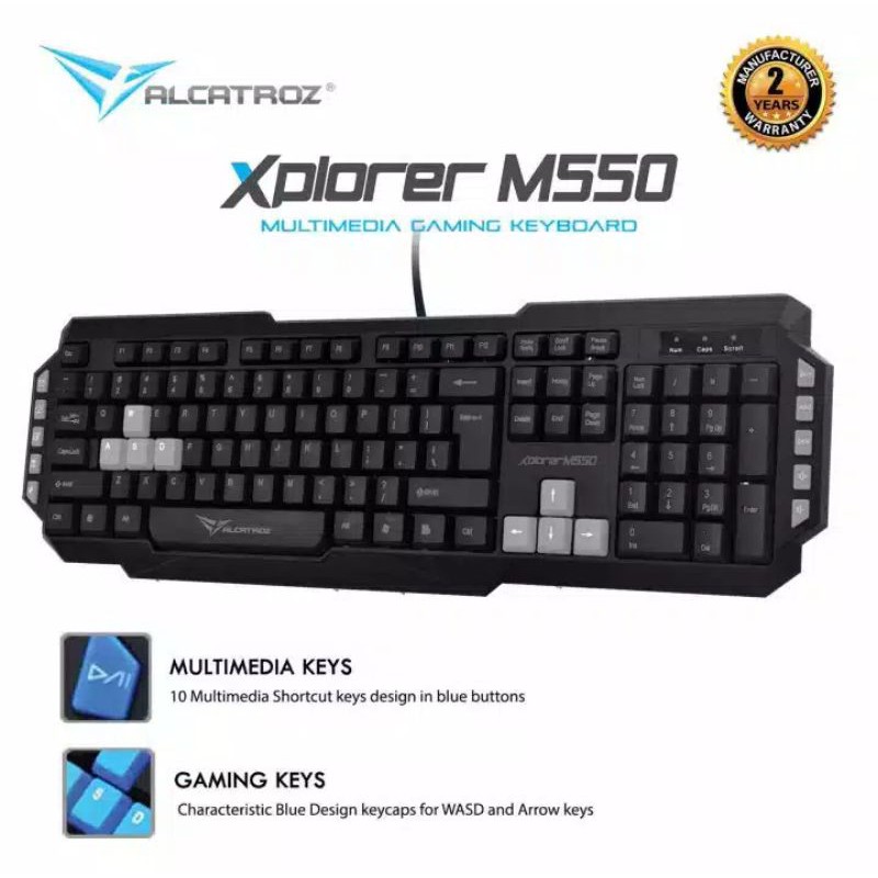 Bàn Phím Gaming Xplorer M550
