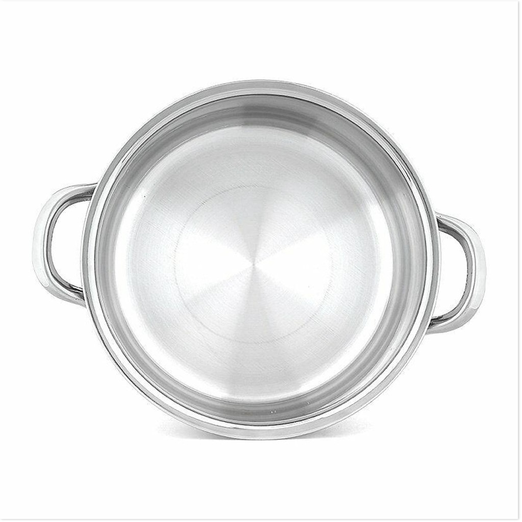 Nồi inox Vietcook nắp inox 3 đáy- size 16cm