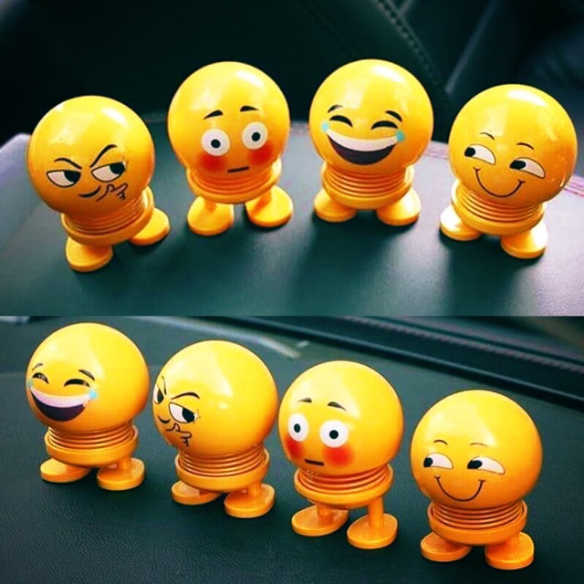 ( được chọn mẫu)combo 2 Emoji lò xo siêu yêu siêu hot
