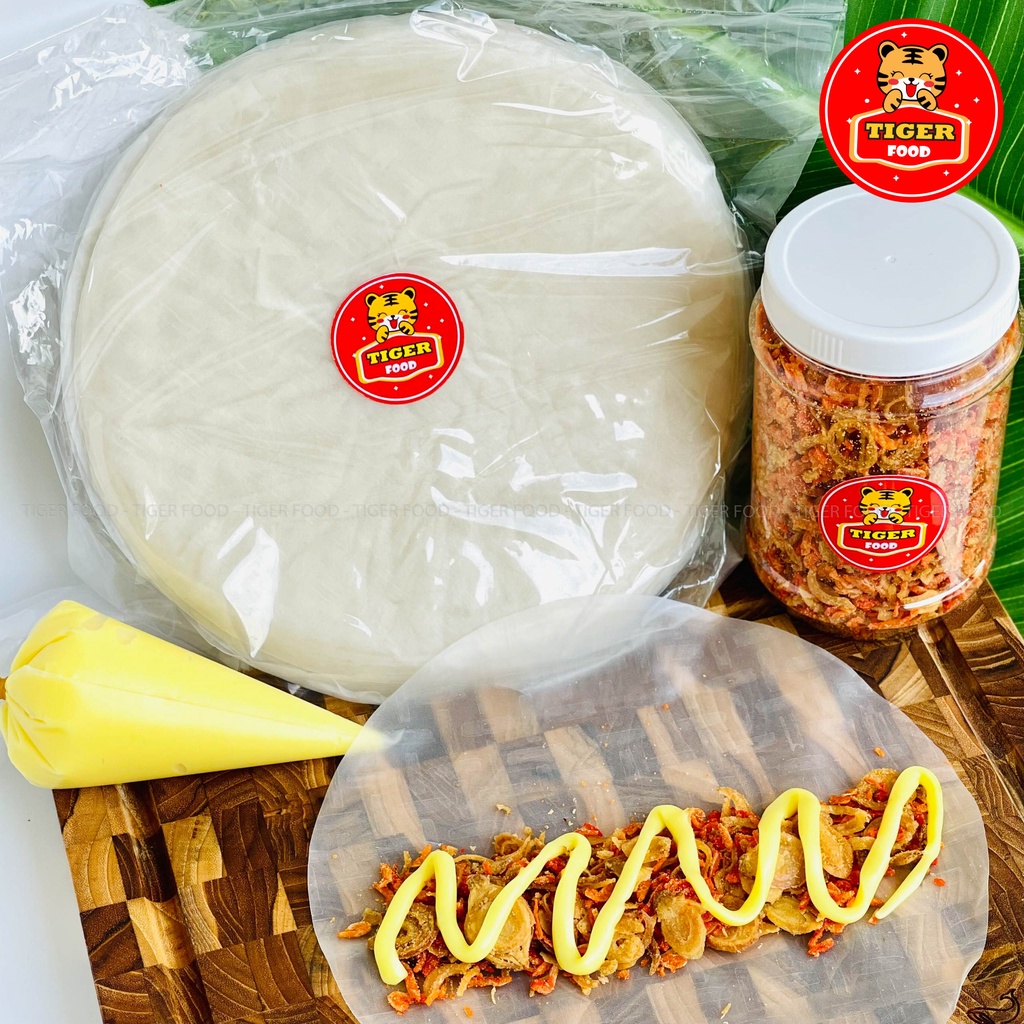 Muối ruốc hành phi 200G  đặc biệt 💖TIGER FOOD💖 muối tôm nhuyễn hành phi đặc sản Tây Ninh ăn kèm bánh tráng phơi sương