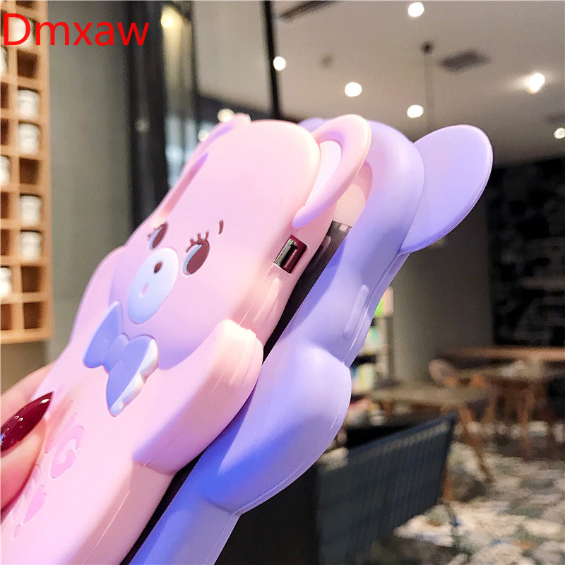 Ốp Điện Thoại Silicon Hình Gấu Hồng 3d Cho Iphone 12 11 Pro Max 7 8 6 6s Plus Se 2020 Xs Max X Xr 5 5s Se | WebRaoVat - webraovat.net.vn