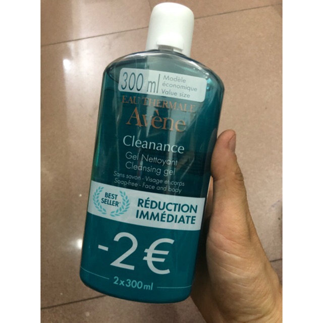 Gel rửa mặt Avene 300ml