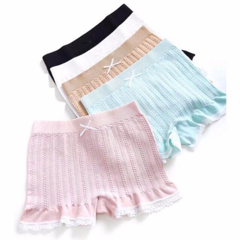Đồ lót quần mặc váy gân tăm siêu đẹp