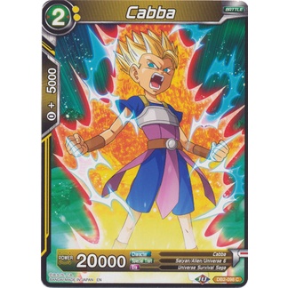 Thẻ bài Dragonball - TCG - Cabba / DB2-098'