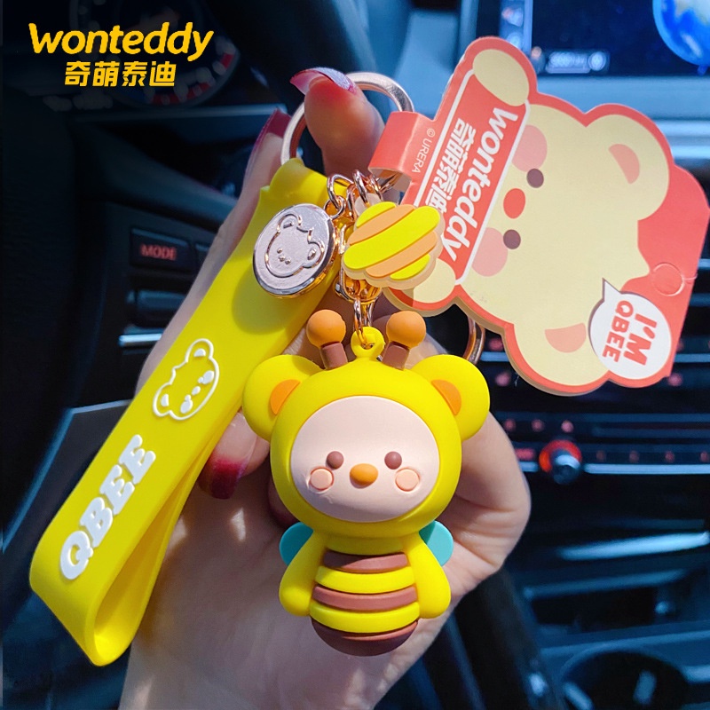 Móc Khóa Hình Côn Trùng Sáng Tạo Dễ Thương Thời Trang