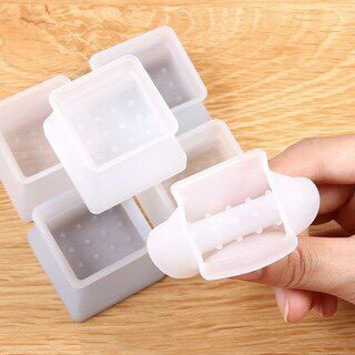Set 4 Vỏ bọc chân bàn ghế chống trầy xước bằng Silicon dày