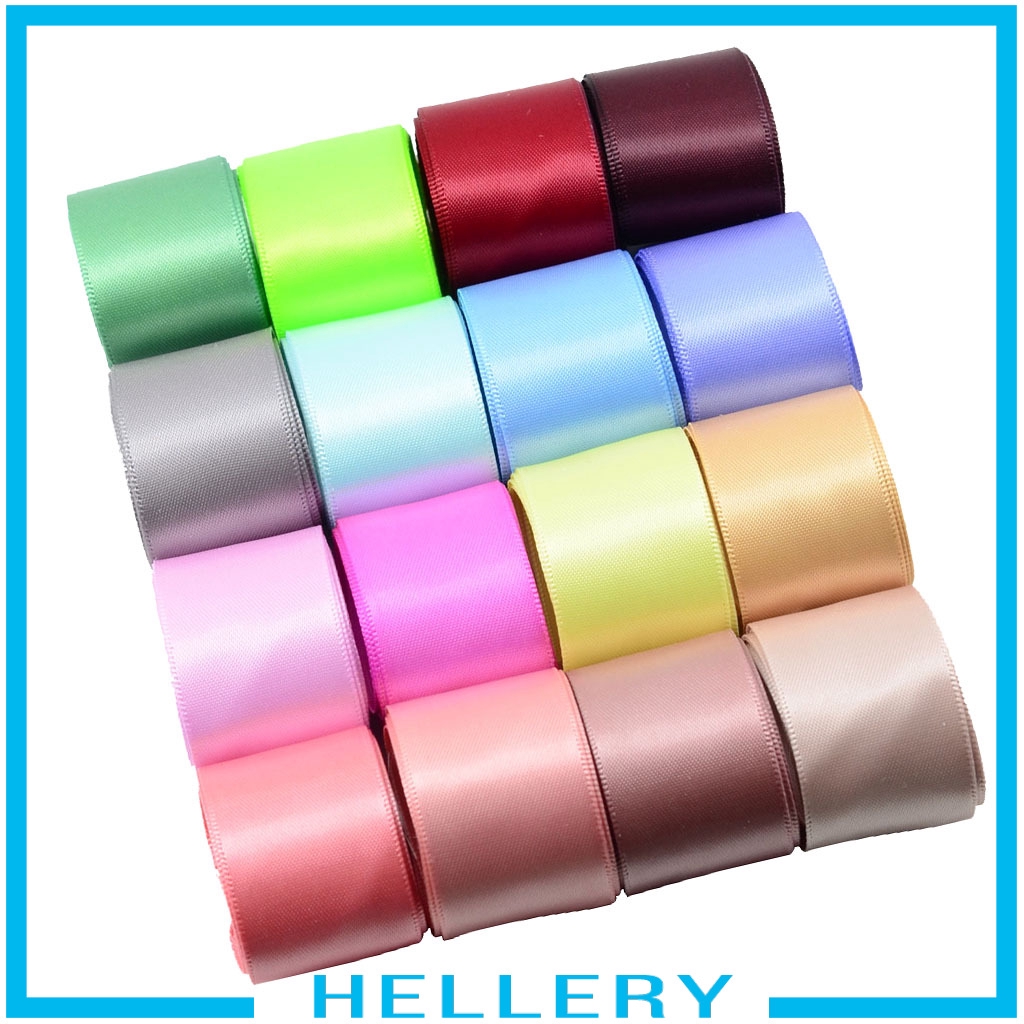 Cuộn Dây Ruy Băng Satin 16 Màu Dùng Trang Trí Tiệc Cưới