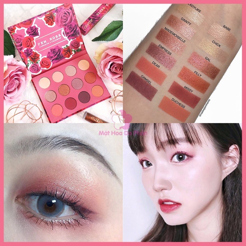 Bảng mắt COLOURPOP Fem Rosa chính hãng sale 50%
