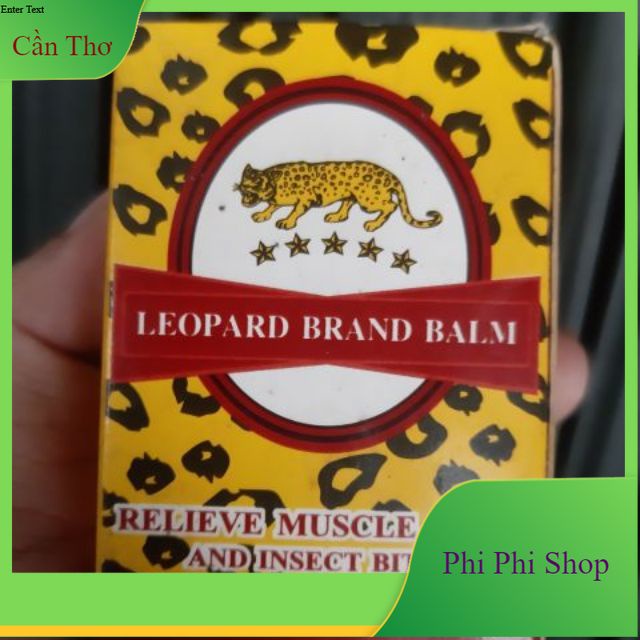 Dầu cùa là hiệu con báo Leopard Brand Balm Thái Lan - Dầu cù là con beo - DẦU CÙ LÀ HIỆU CON HỔ Thái