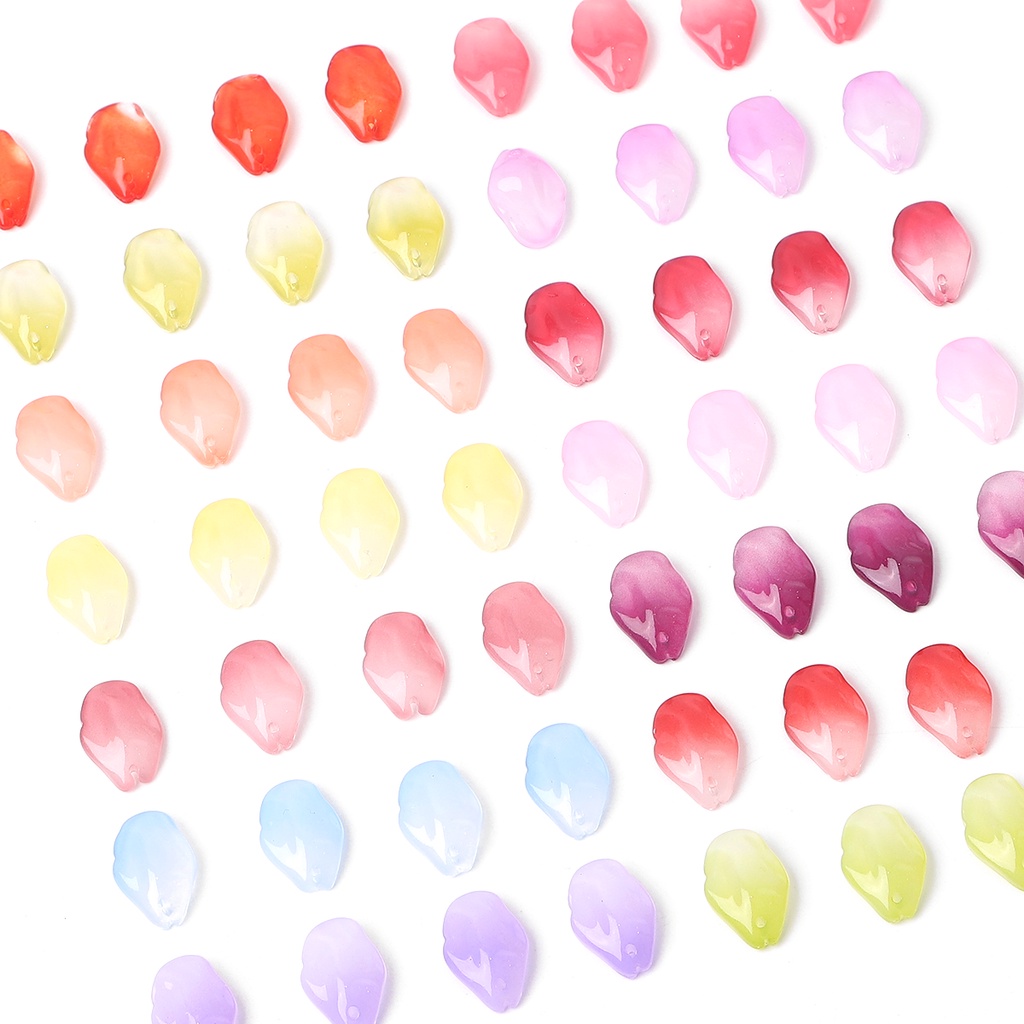 Mới Cánh Hoa Thủy Tinh Dùng Làm Trang Sức DIY