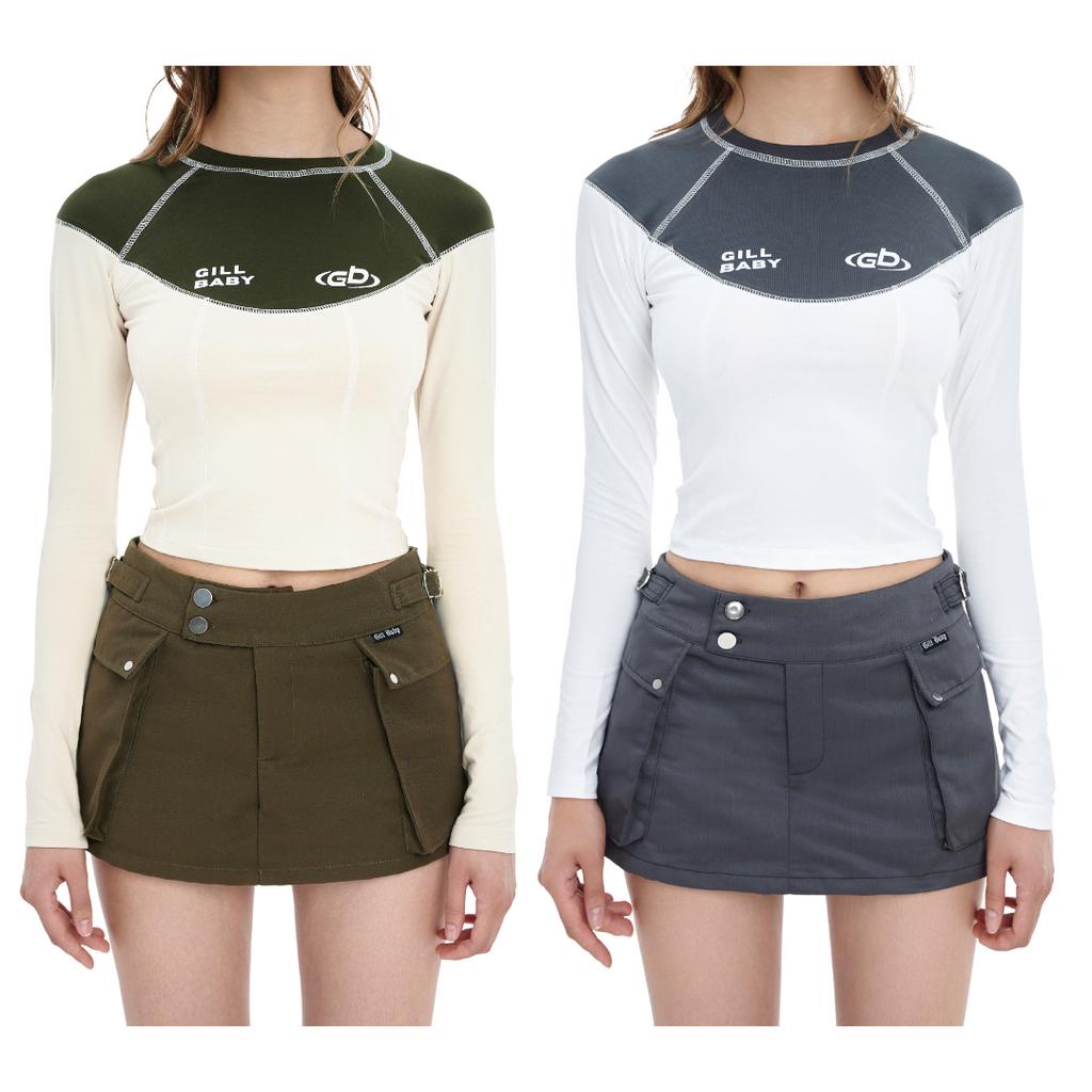 GILL BABY | Chân váy y2k douyin túi hộp chất kaki dày hot trend đi chơi đi quẩy đi du lịch