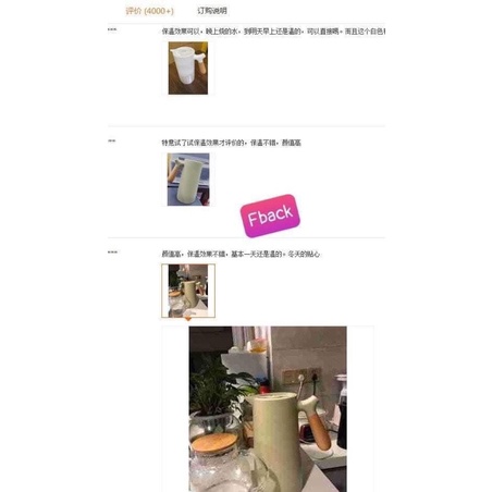 BÌNH NƯỚC GIỮ NHIỆT CÁN GỖ