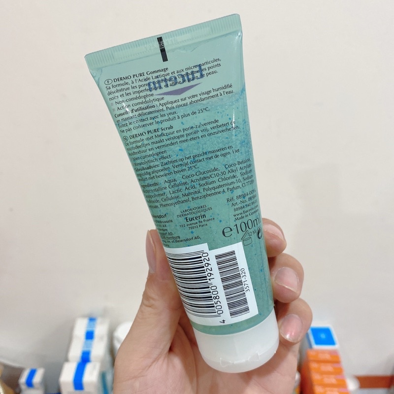 Tẩy da chết Eucerin 100ml