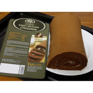 Bột bông lan cuộn Oro trộn sẵn socola 1kg