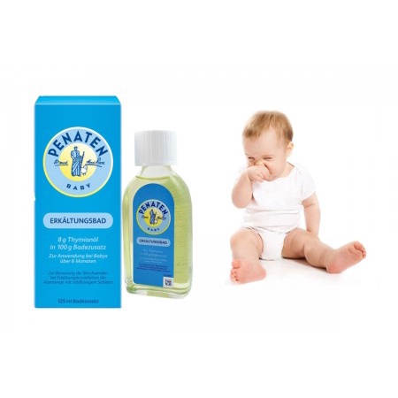 Tinh Dầu Tắm Chống Cảm Penaten Đức 125 ml Cho Bé Từ Sơ Sinh