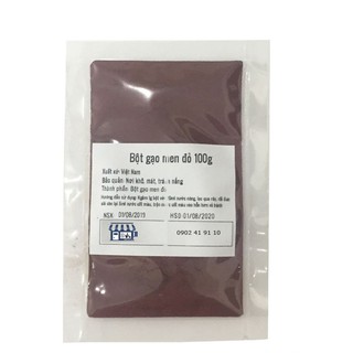 100G bột gạo men đỏ/ bột hồng cúc