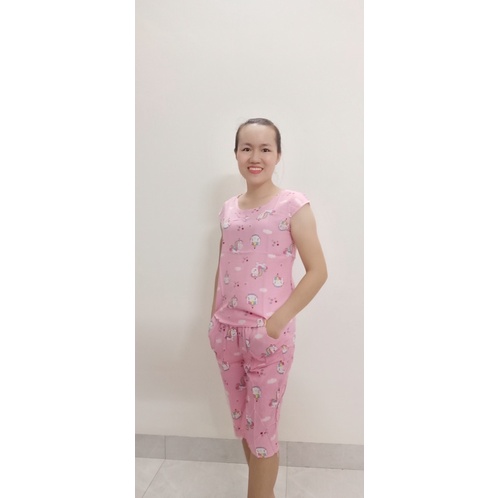 [ FREESHIP 50k ] BỘ LANH CÁNH TIÊN QUẦN NGỐ MẶC NHÀ CHO NỮ